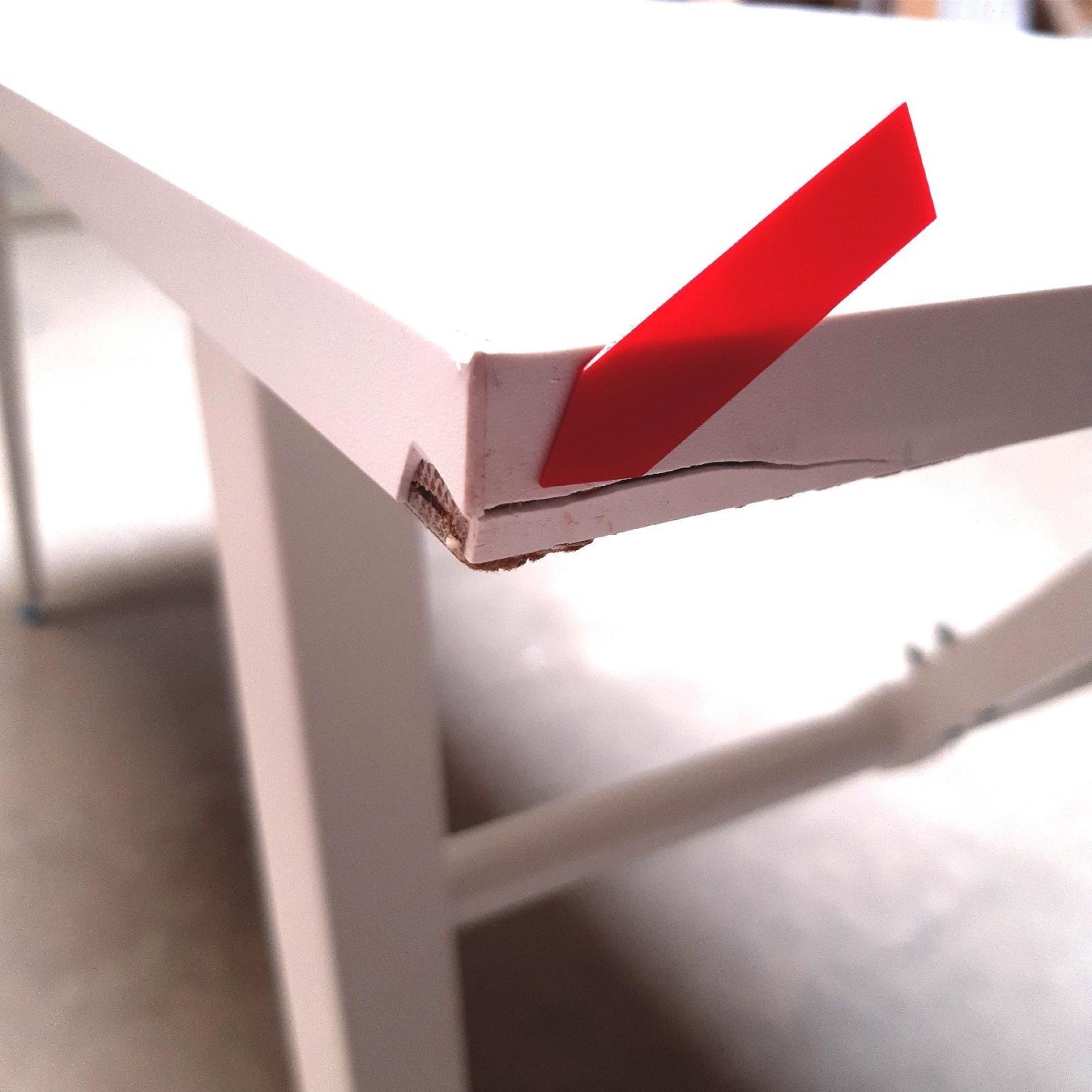 ZINUS Klappschreibtisch Büro Möbel Lindy 142 cm wasserfeste Oberfläche einfache