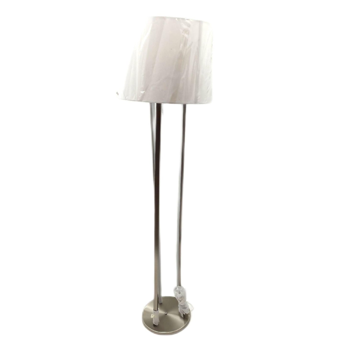Trio Leuchten Stehleuchte Lampen Tandori 475410207 Stoffschirm weiß exkl