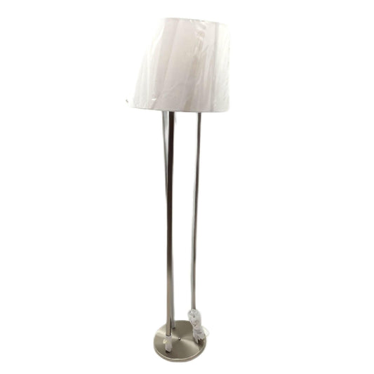 Trio Leuchten Stehleuchte Lampen Tandori 475410207 Stoffschirm weiß exkl