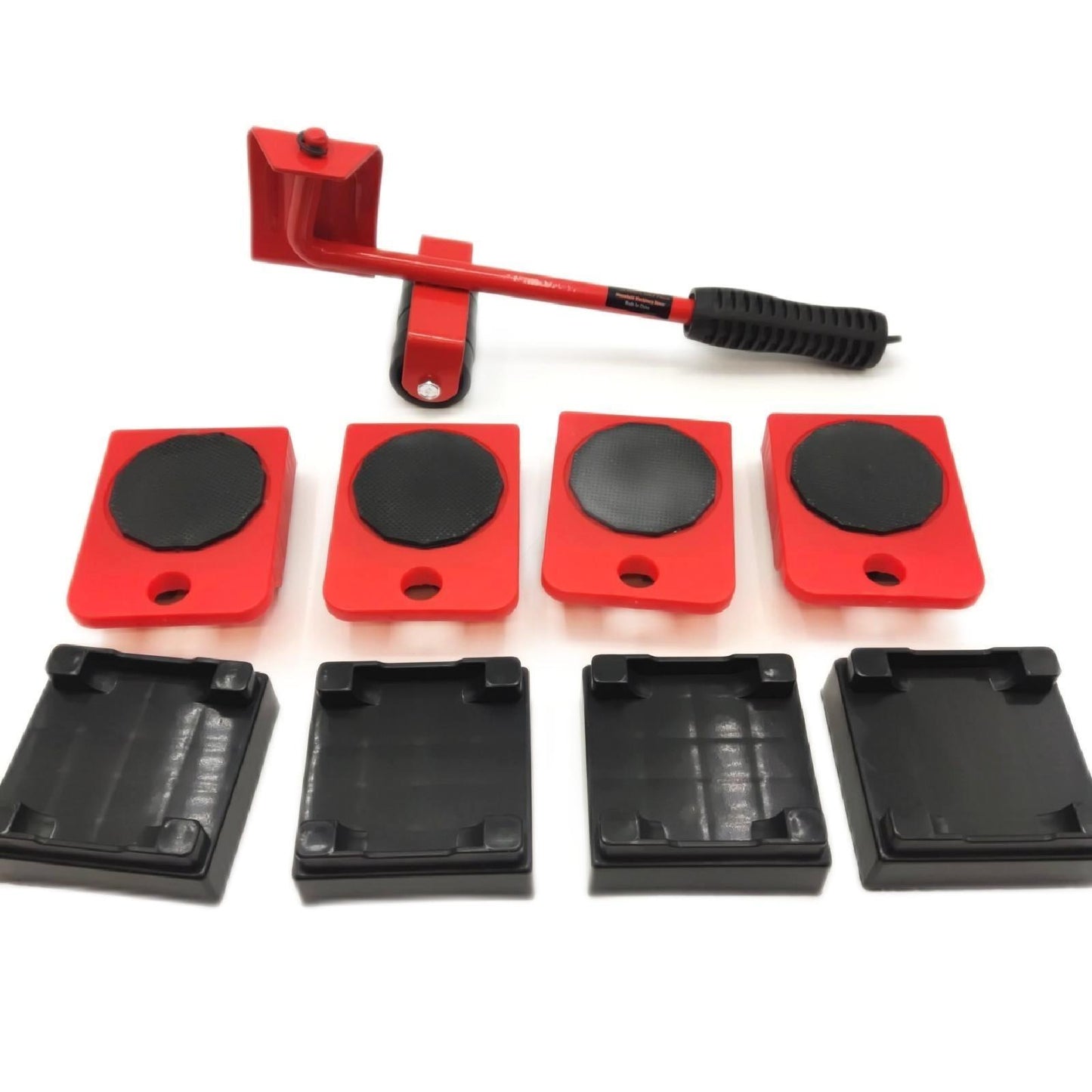 VEVOR Umzugswagen 4PCS Bewegt schwere Möbelstücke 113,4 kg 4 Räder PP Rutschfeste Plattform 360° Drehung Handling Umzugswagen in Bewegung