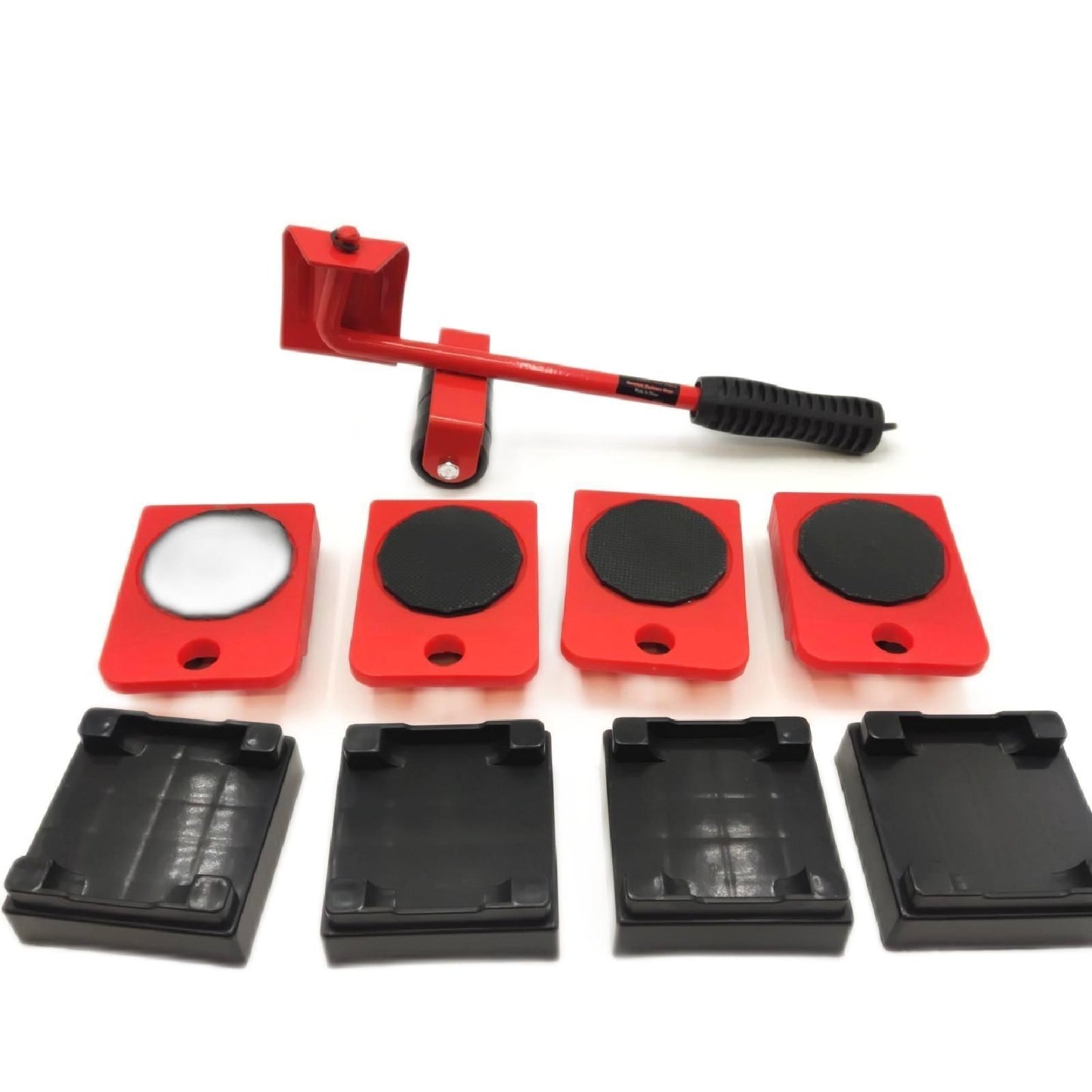 VEVOR Umzugswagen 4PCS Bewegt schwere Möbelstücke 113,4 kg 4 Räder PP Rutschfeste Plattform 360° Drehung Handling Umzugswagen in Bewegung