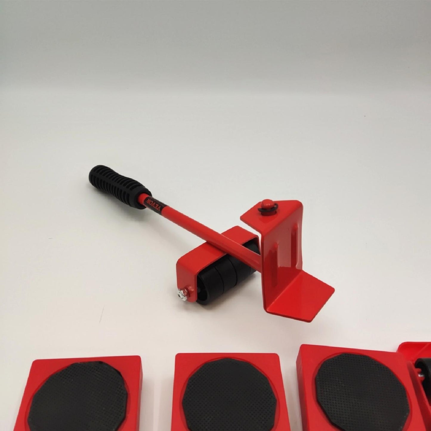 VEVOR Umzugswagen 4PCS Bewegt schwere Möbelstücke 113,4 kg 4 Räder PP Rutschfeste Plattform 360° Drehung Handling Umzugswagen in Bewegung