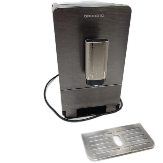 Grundig KVA 4830 Kaffeevollautomat Edelstahlfront Dark INOX Schwarz Wasserbehälter