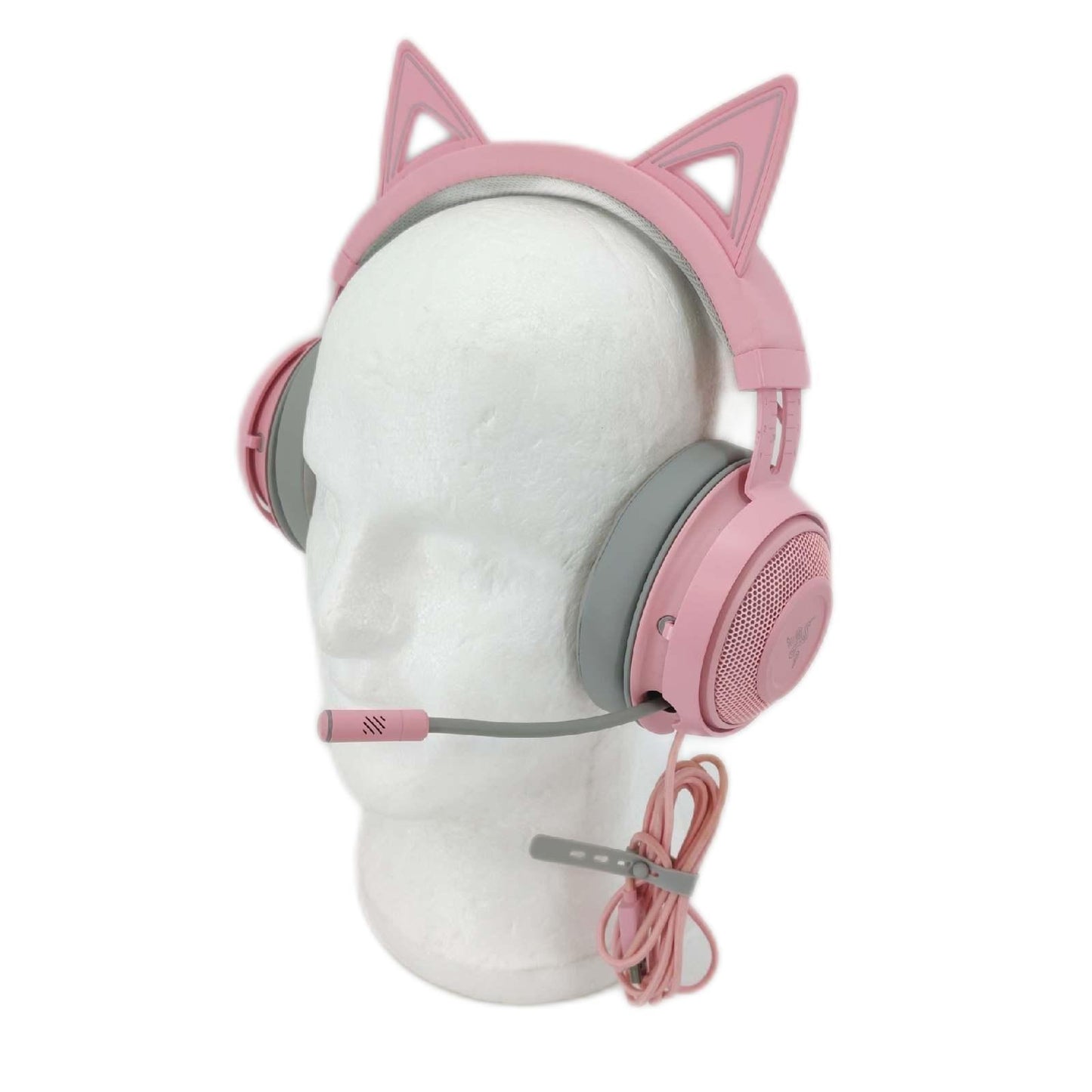 Razer Kraken Kitty Edition Gaming Headset Katzenohr USB Gaming Headset Chrom Spielerlebnis