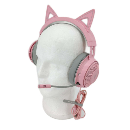 Razer Kraken Kitty Edition Gaming Headset Katzenohr USB Gaming Headset Chrom Spielerlebnis