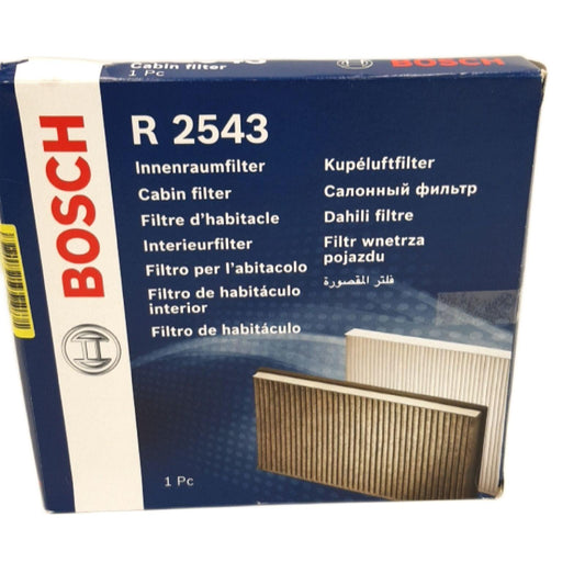 Bosch Innenraumfilter Auto Filter R2543 Aktivkohle Pollen Staub Schutz Ersatz