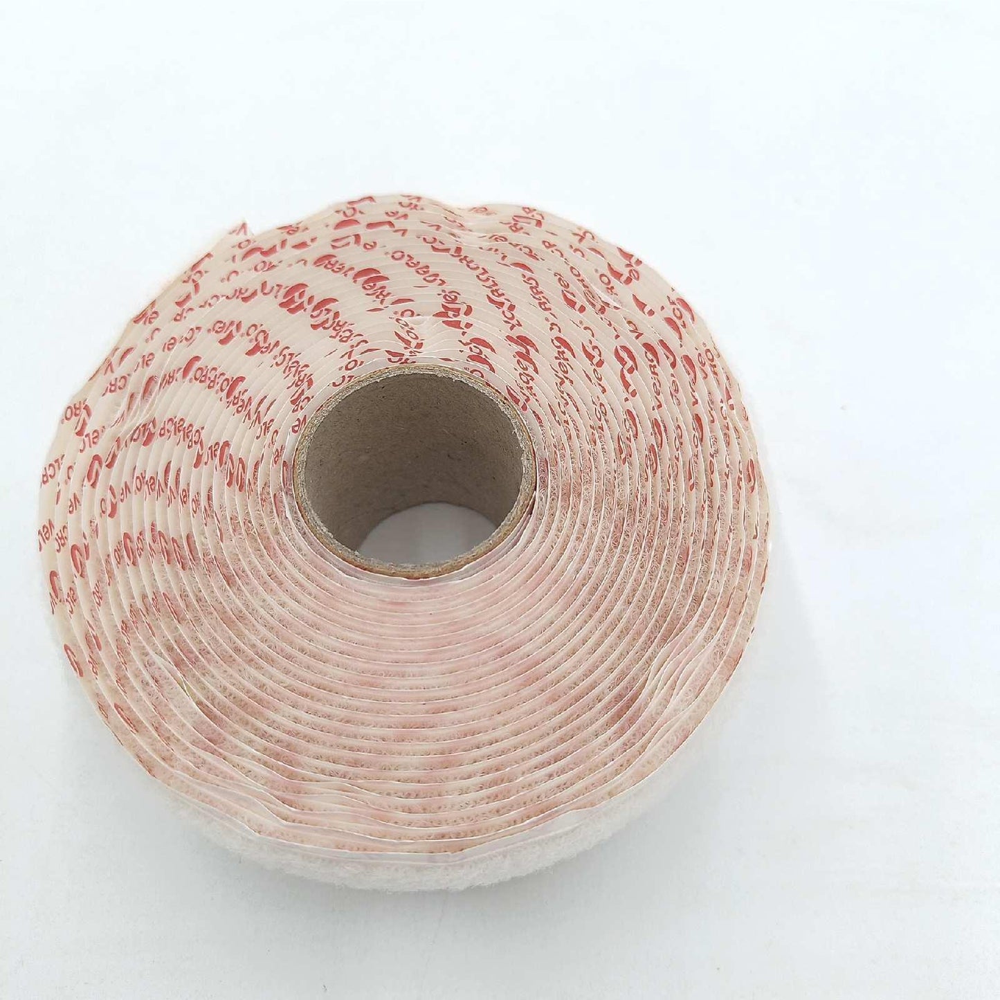 VELCRO Marke - Klettband Selbstklebend - Zuschneidbares, starkes, selbstklebendes Klettband mit Klettverschluss, perfekt für Raumdekoration und Wohnaccessoires, Garage - Weiß - 20 mm x 5 m