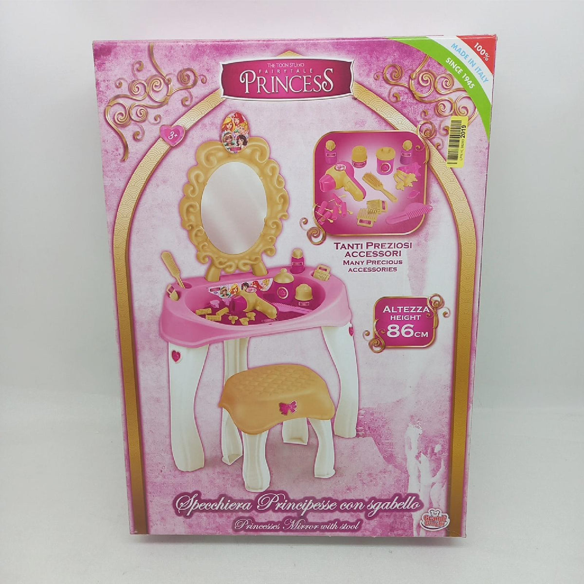 Grandi Giochi Spiegel Kindermöbel Luxuszimmer GG02994 Prinzessinnen Dekoration Schlafzimmer