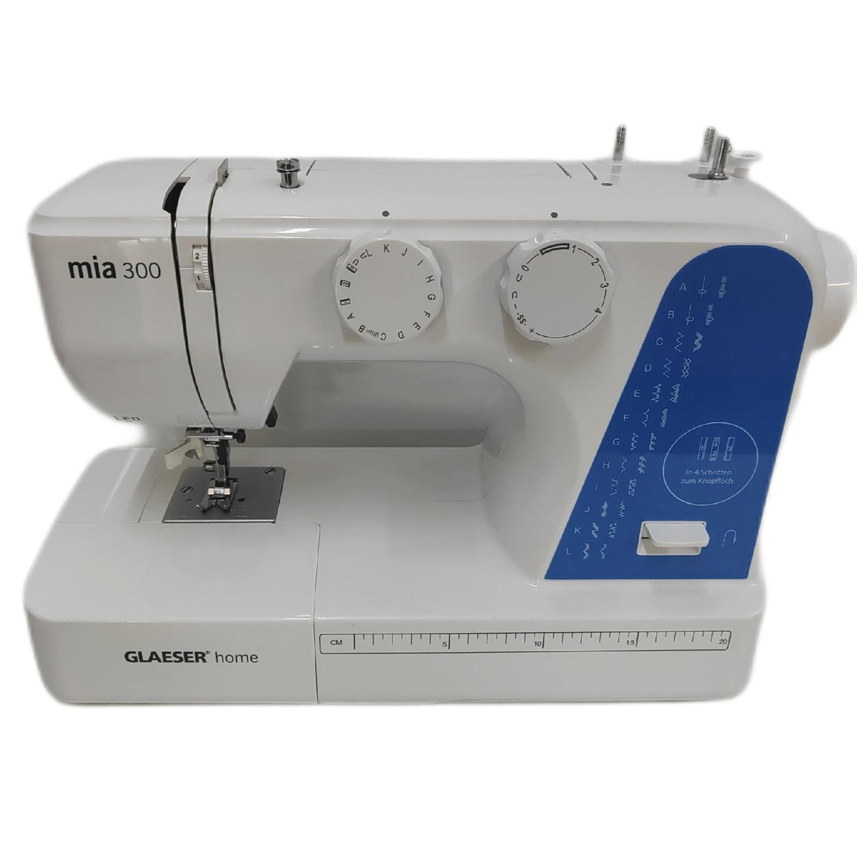 Nähmaschine easy GLAESERÂ home mia 300 Anfänger Nähmaschine Automatisch - Defekt