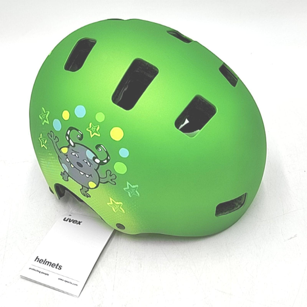 Uvex Fahrradhelm Helme Kid 3 CC grün matt 55 58 cm sicherheit