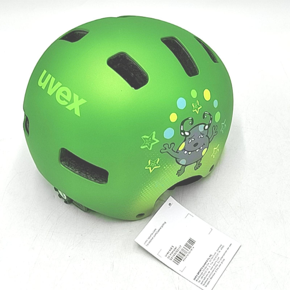 Uvex Fahrradhelm Helme Kid 3 CC grün matt 55 58 cm sicherheit