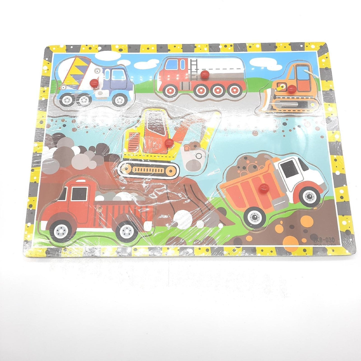 Colmanda Holzpuzzle Spielzeug Holzspielzeug Kinder groß Teile Lernspaß Puzzlespaß