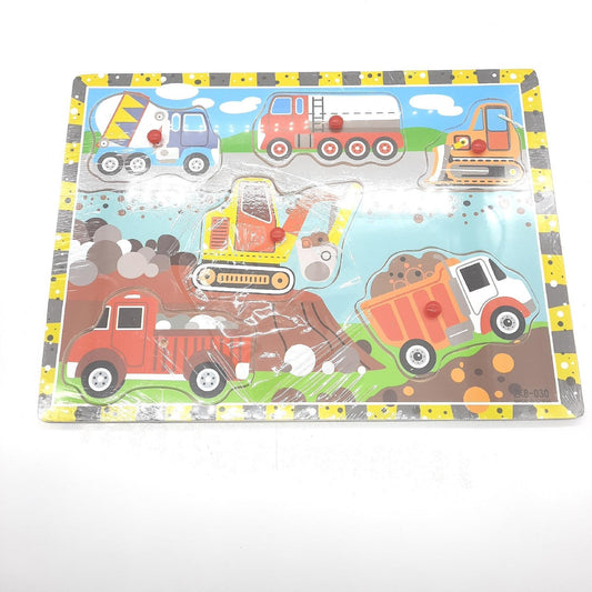 Colmanda Holzpuzzle Spielzeug Holzspielzeug Kinder groß Teile Lernspaß Puzzlespaß