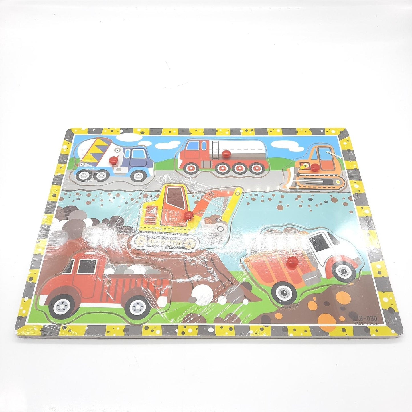 Colmanda Holzpuzzle Spielzeug Holzspielzeug Kinder groß Teile Lernspaß Puzzlespaß