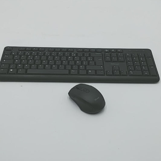 Trust Ymo Set mit Tastatur und Maus, Französisches AZERTY-Layout