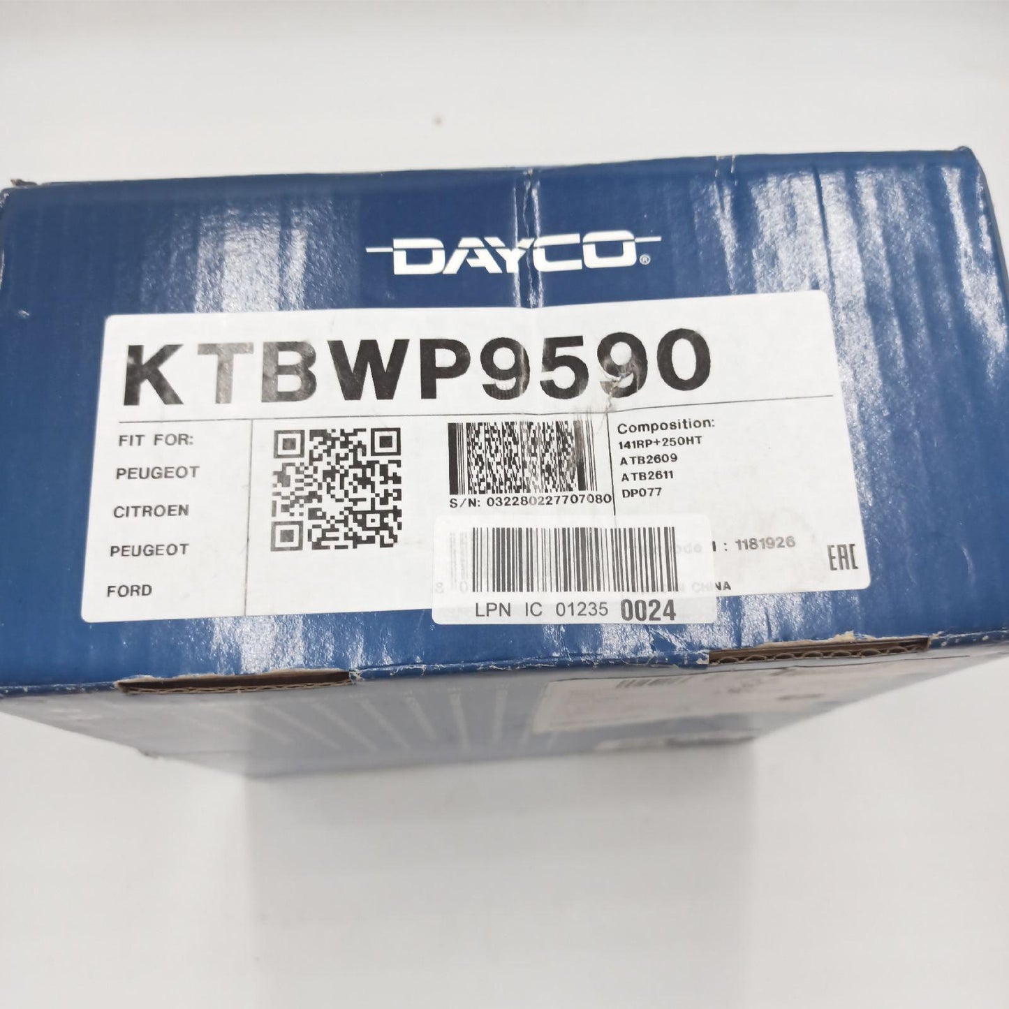 Dayco Zahnriemensatz Steuerkettensatz Motorantrieb KTBWP9590 Premium Qualität