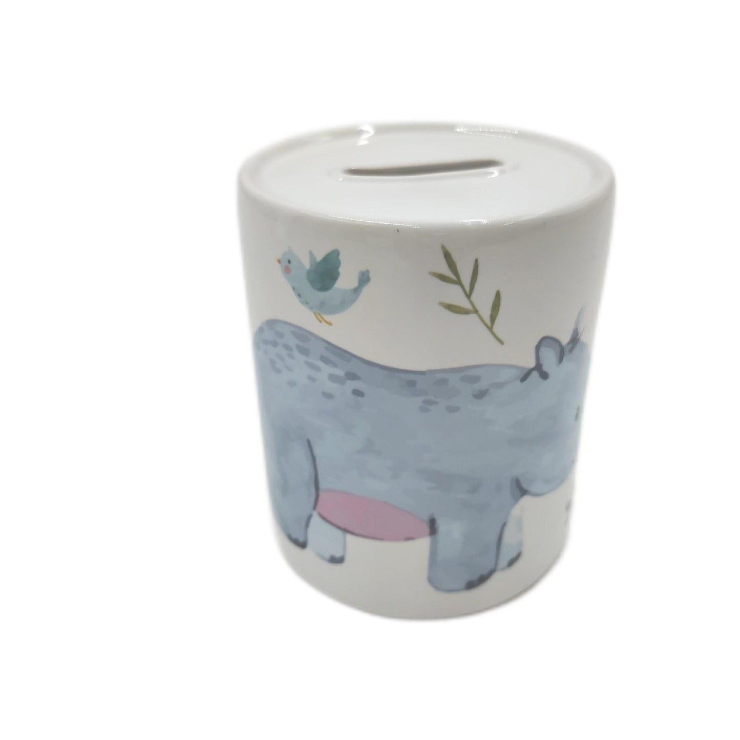 Nashorn Spardose Safari Kinder Jungs Afrika Geschenk Tier niedlich