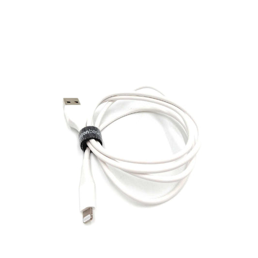 Amazon Basics Verbindungskabel USB A Ladekabel iPhone Weiß 09 Meter Mfi zertifiziert