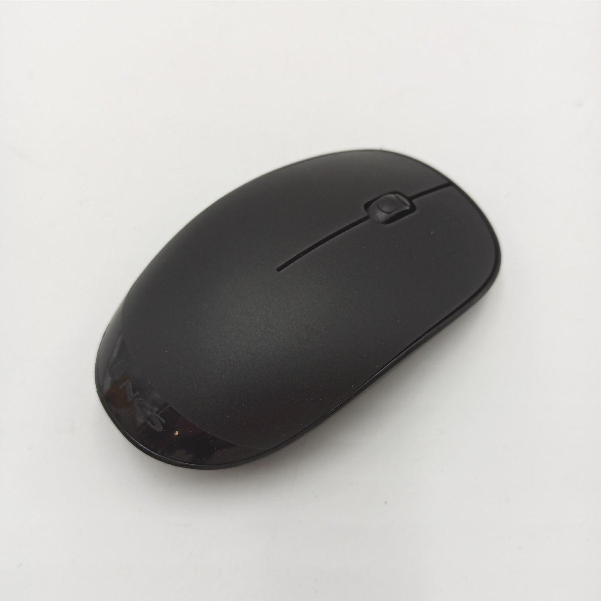 NGS Fog Black Kabellose Optische Maus 2.4GHz  Computer- oder Laptop-Maus mit 2 Tasten und Scrollfunktion  1000dpi  für Links- und Rechtshänder  Schwarz