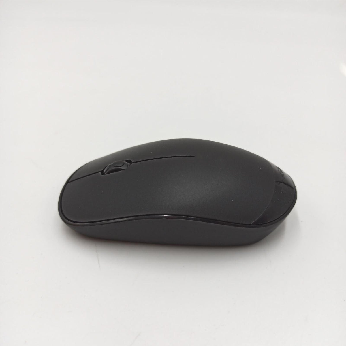 NGS Fog Black Kabellose Optische Maus 2.4GHz  Computer- oder Laptop-Maus mit 2 Tasten und Scrollfunktion  1000dpi  für Links- und Rechtshänder  Schwarz