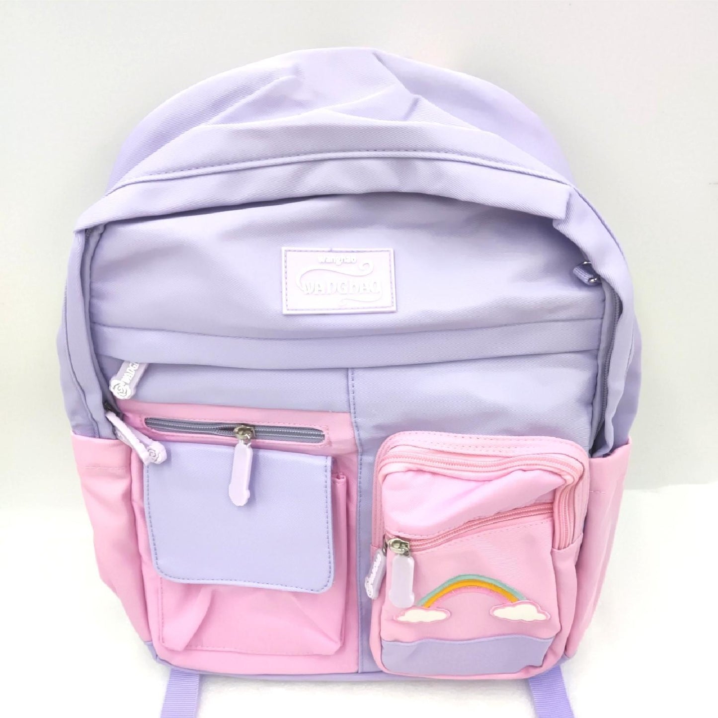 Amythe Kindergarten Rucksack Mädchen Nylon Schultasche Pink Kindergarten Grundschule;Schulranzen;Funky