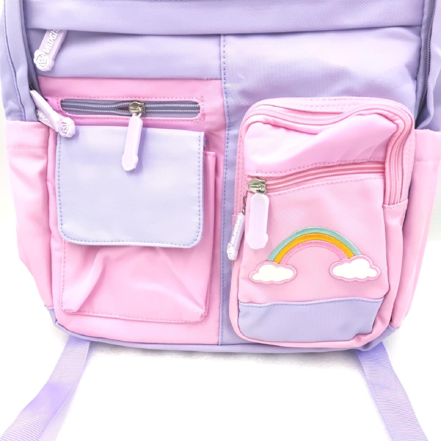 Amythe Kindergarten Rucksack Mädchen Nylon Schultasche Pink Kindergarten Grundschule;Schulranzen;Funky