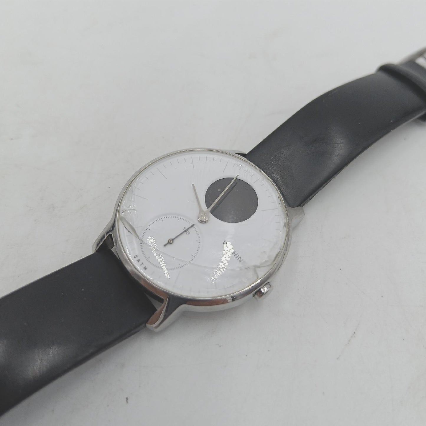 Withings Steel Hr Hybrid Smartwatch Glas gerissen Funktion ungetestet