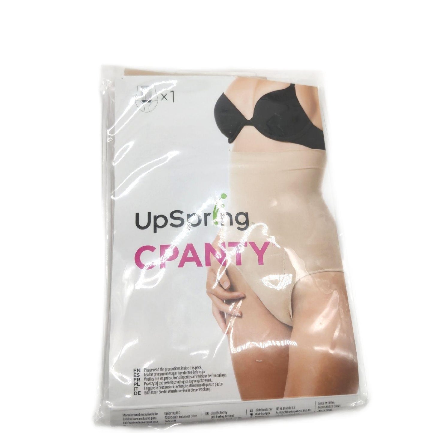 Upspring Kompressionsunterwäsche Damen Unterwäsche C Panty Postpartum Versorgung nach Kaiserschnitt Nude