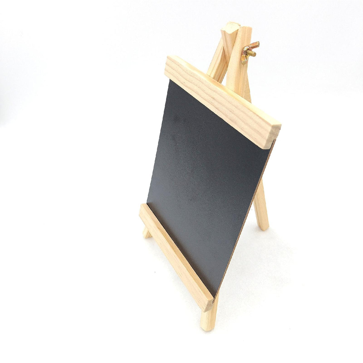 NUOBESTY Kreidetafeln Tischständer Tischdeko Schwarz 19x11cm