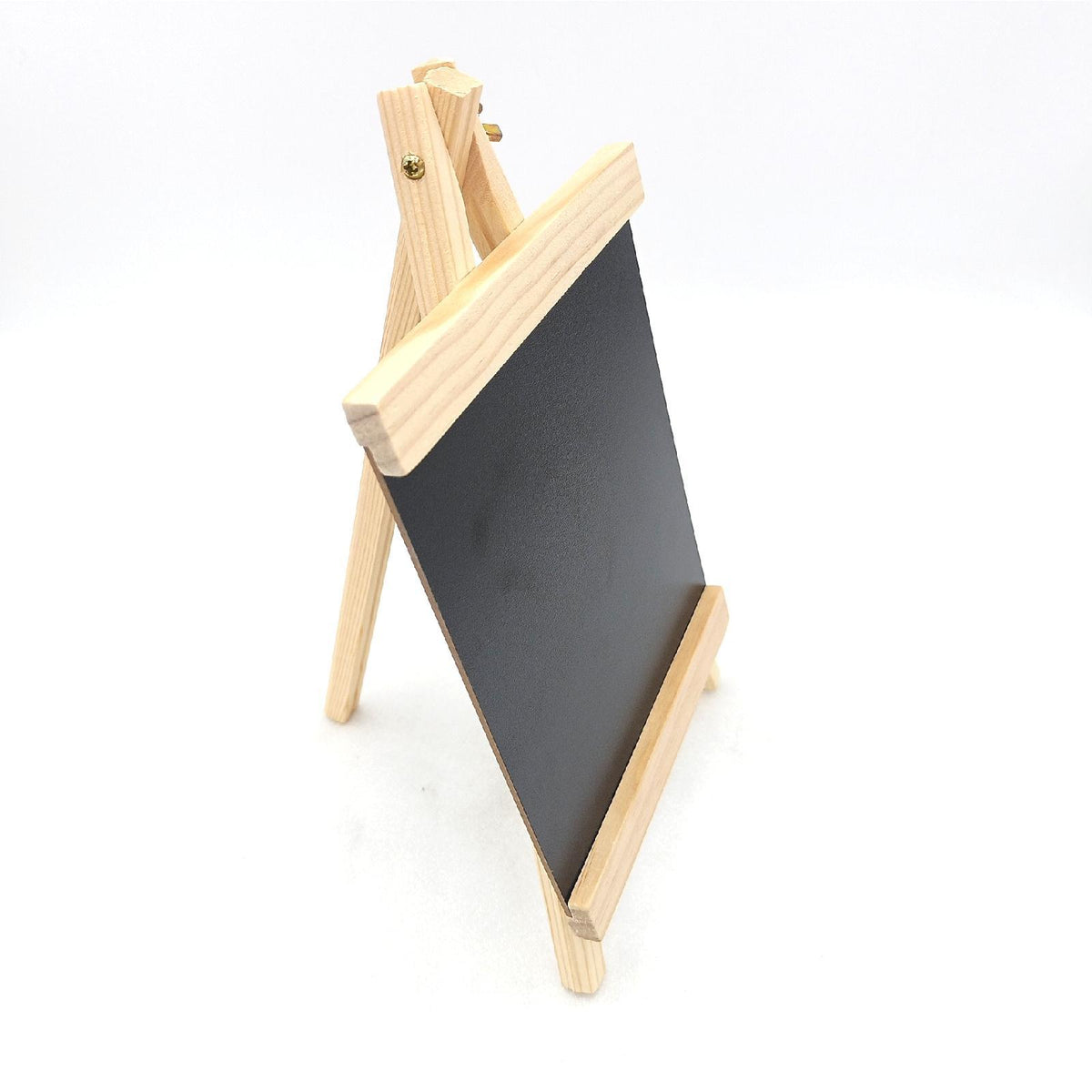 NUOBESTY Kreidetafeln Tischständer Tischdeko Schwarz 19x11cm