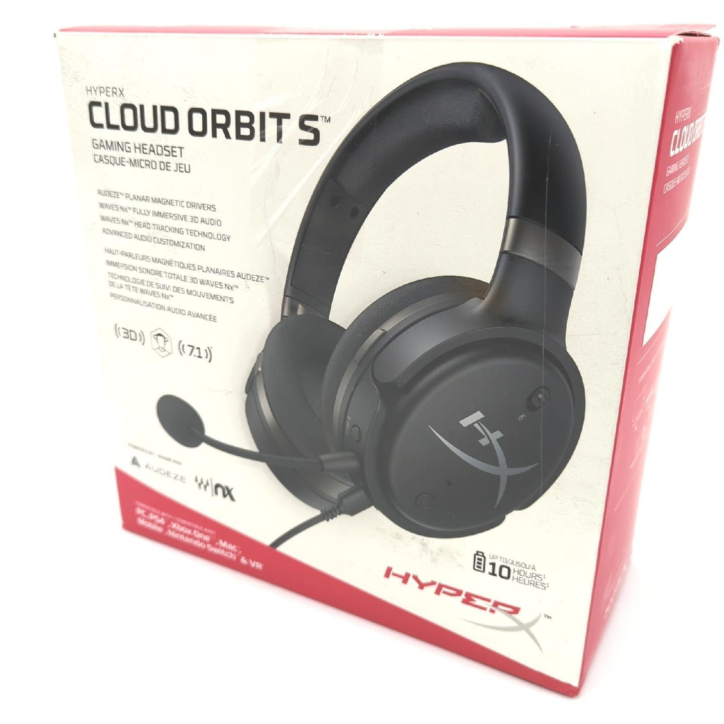 HyperX Gaming Headset Audio Zubehör Cloud Orbit S 3D Audio Klangqualität Schwarz