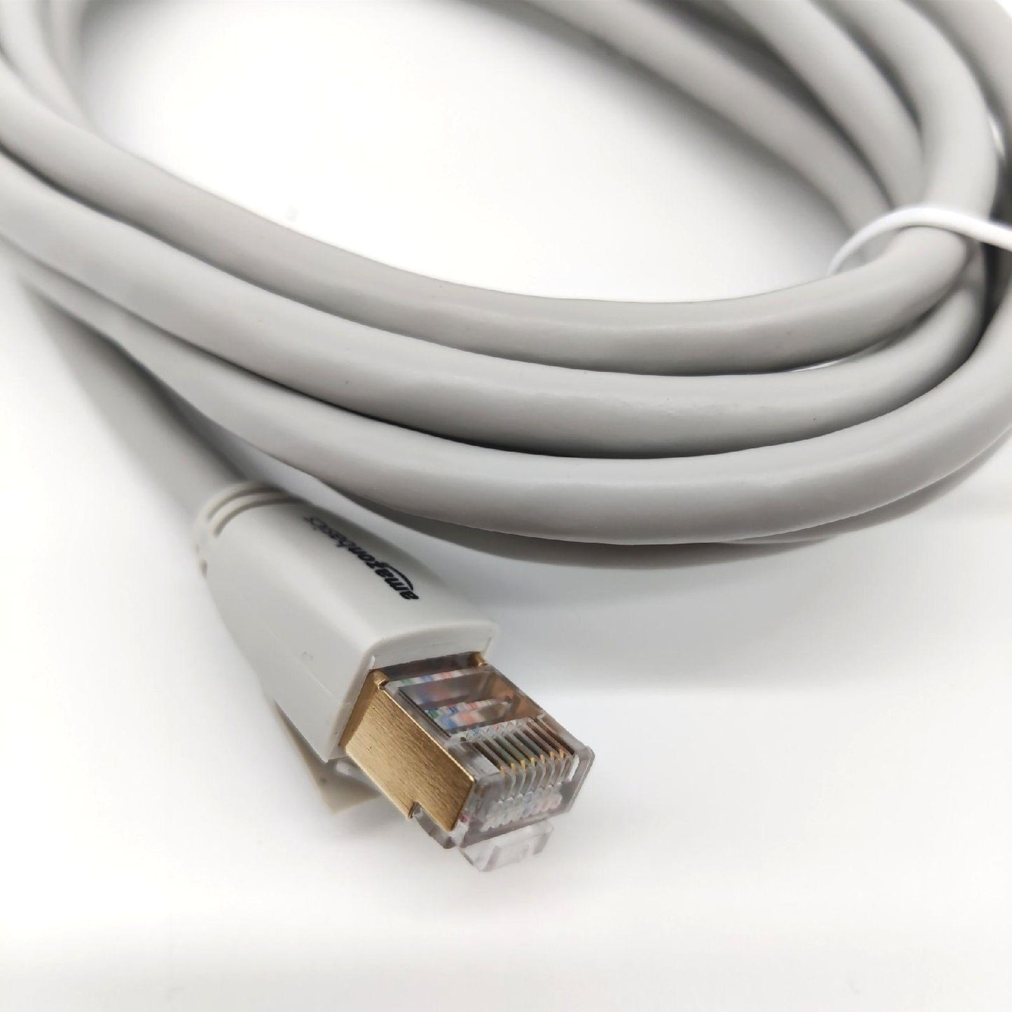 Amazon Basics Ethernet Kabel Netzwerktechnik Cat 7e 21 Meter hohe Geschwindigkeit stabilität