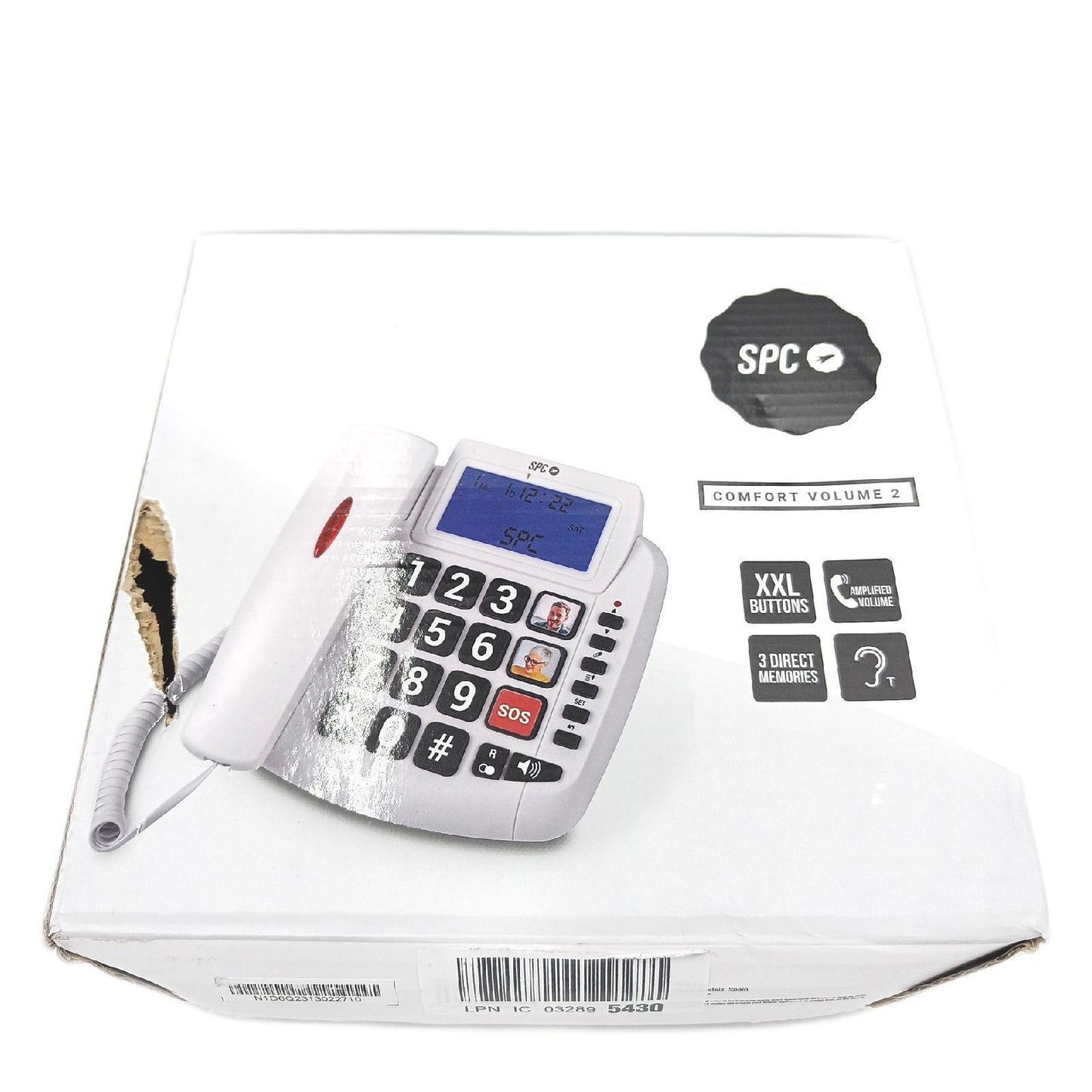 SPC Comfort Volume 2 - Freephone Large Keys Verstärker Home Volume (30,99)