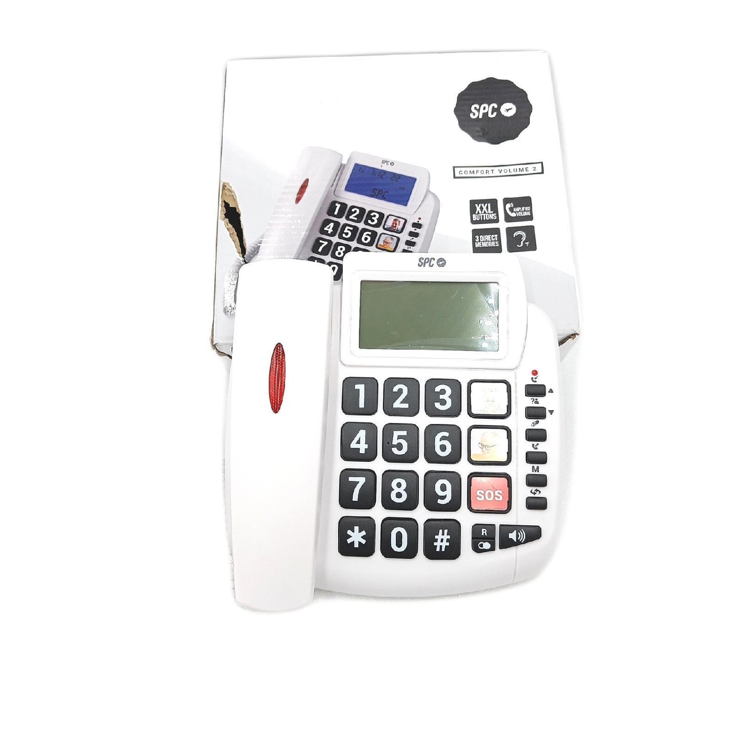SPC Comfort Volume 2 - Freephone Large Keys Verstärker Home Volume (30,99)