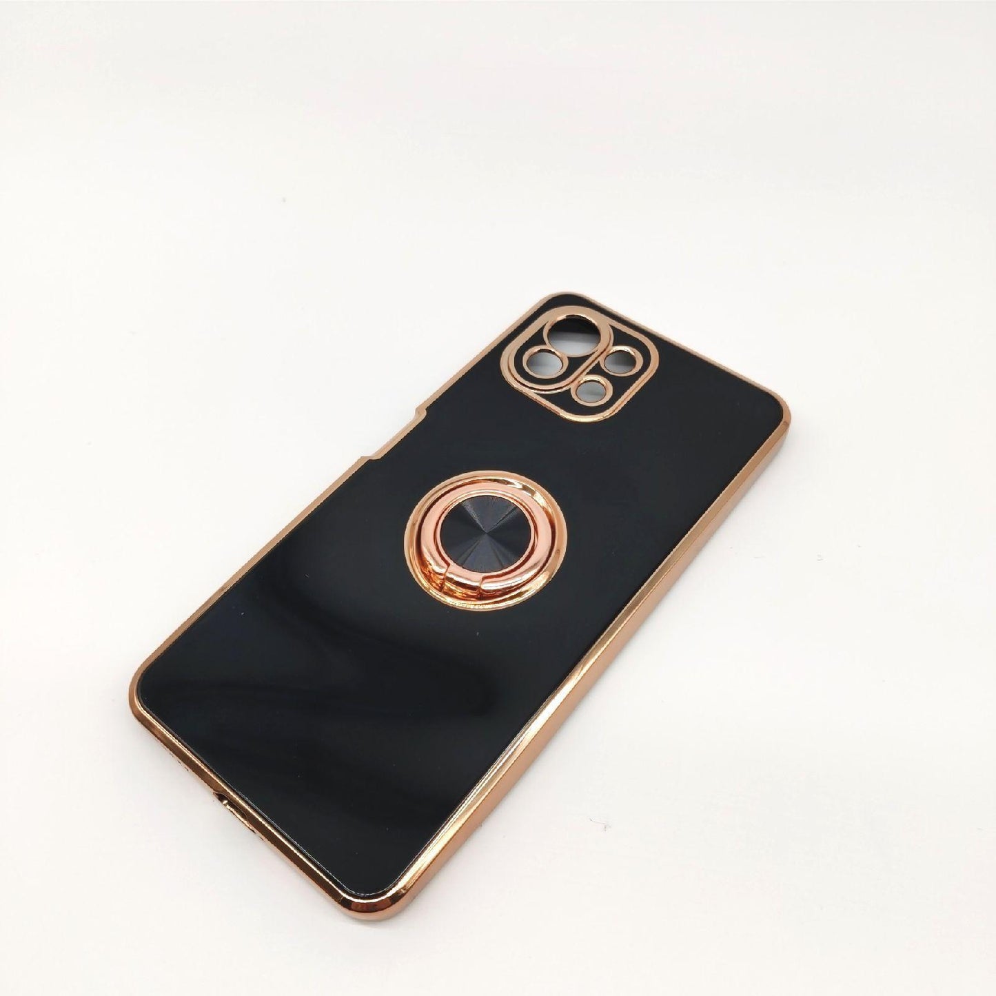 XIAOMI Mi 11 Lite Hülle SlimFit Ständer Drehbar Ring Luxus Farbe Smartphone Schutzhülle