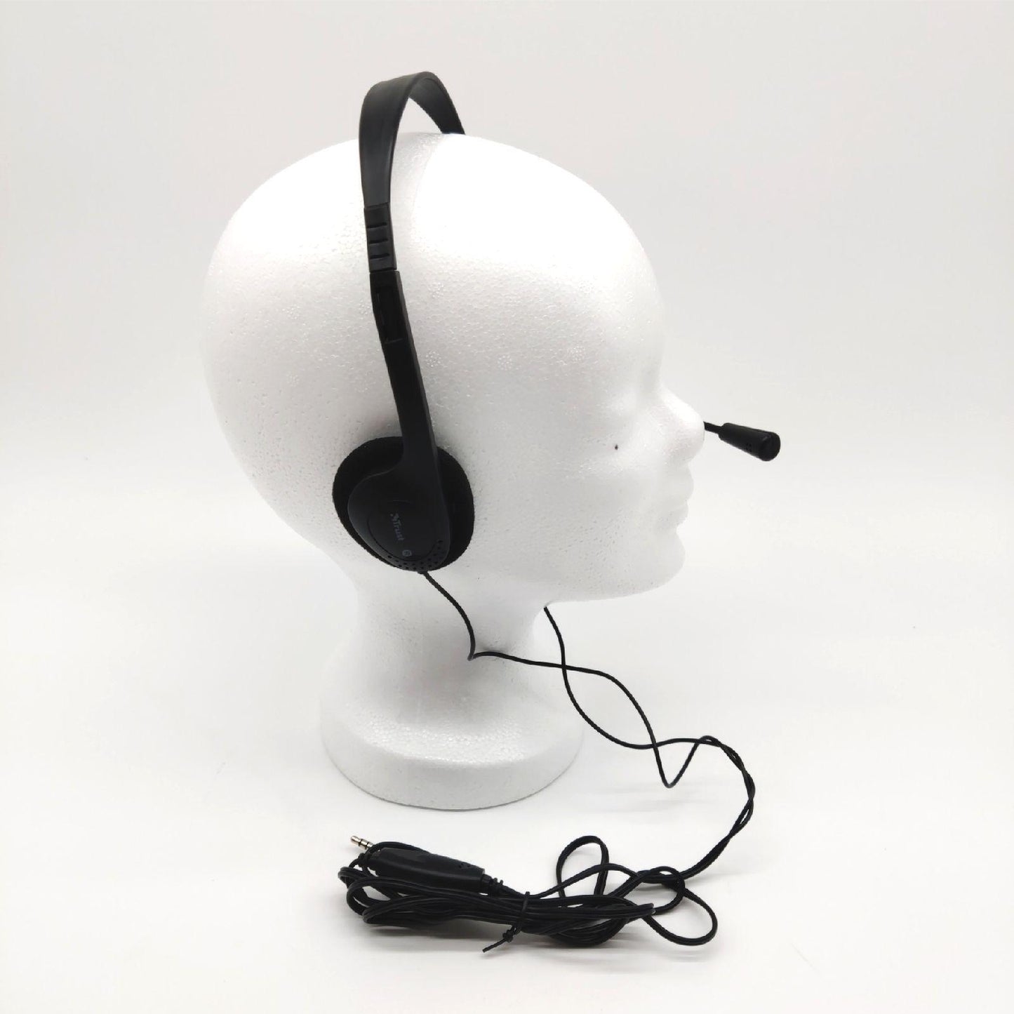 Trust Primo Chat PC Laptop Kopfhörer Kopfbügel Mikrofon Headset schwarz