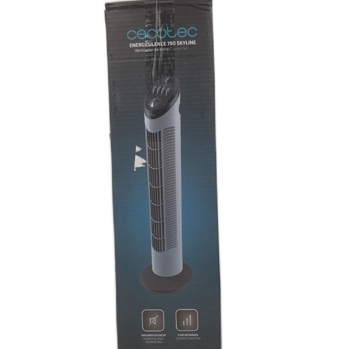 Cecotec Turmventilator Klimageräte Skyline 9090 EnergySilence leise kü