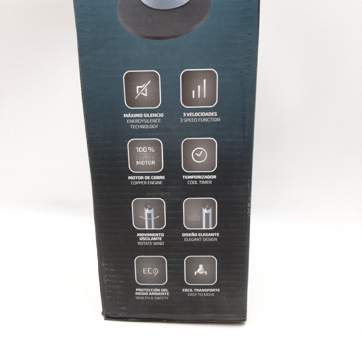 Cecotec Turmventilator Klimageräte Skyline 9090 EnergySilence leise kü