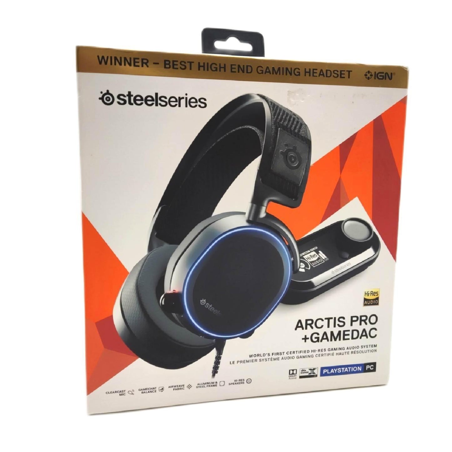 SteelSeries Gaming Kopfhörer Audiozubehör Athletik E Sport Pro Klangtreue Sound Schwarz Supreme