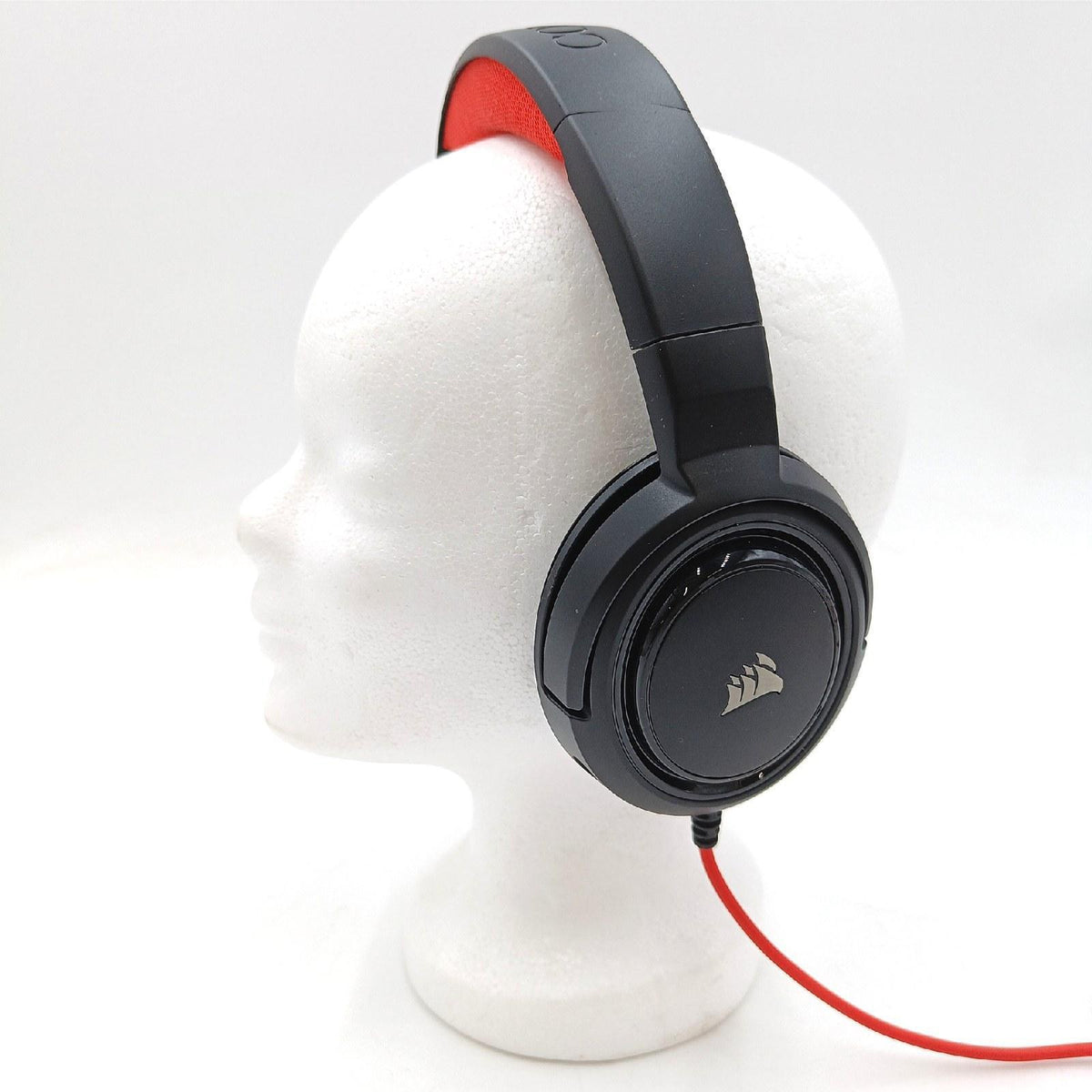 Corsair HS35 Stereo Gaming Headset Rot Ohne Ohrpolster