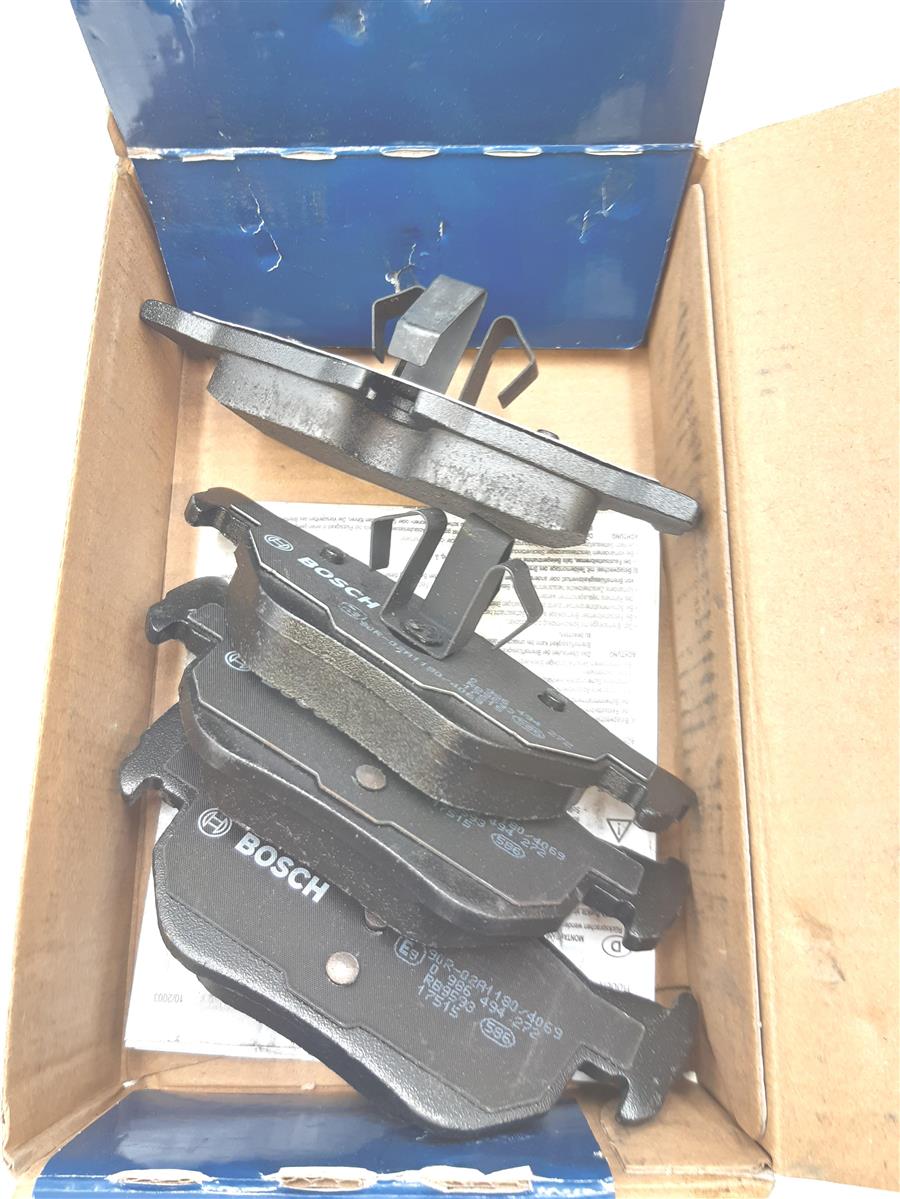 Bosch Auto Bremsbeläge Ersatzteile Bp1184 Für Leises Bremsen Mit