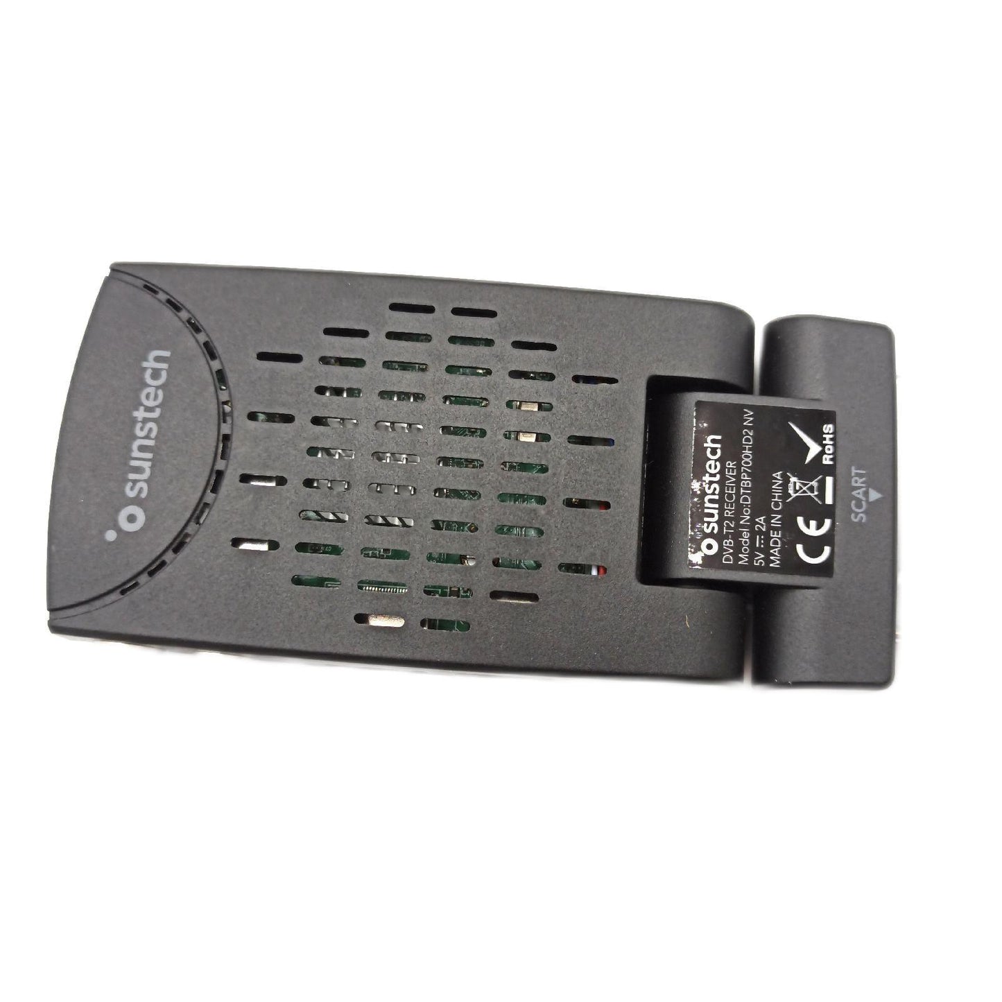 Sunstech DTBP700HD2BK Mini-Tuner, Schwarz