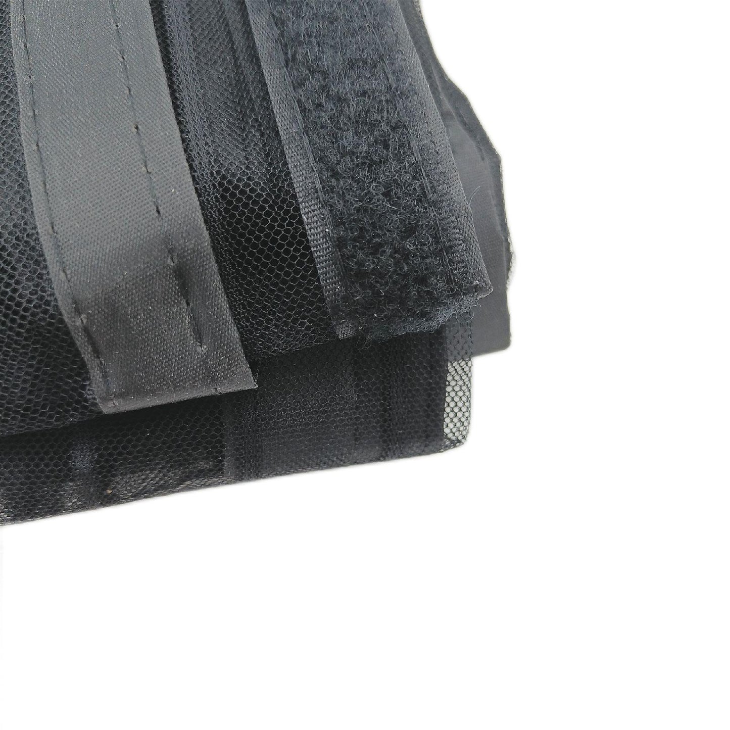 Magnetvorhang Fliegengitter Tür magnetisch XXL Stoff weiss