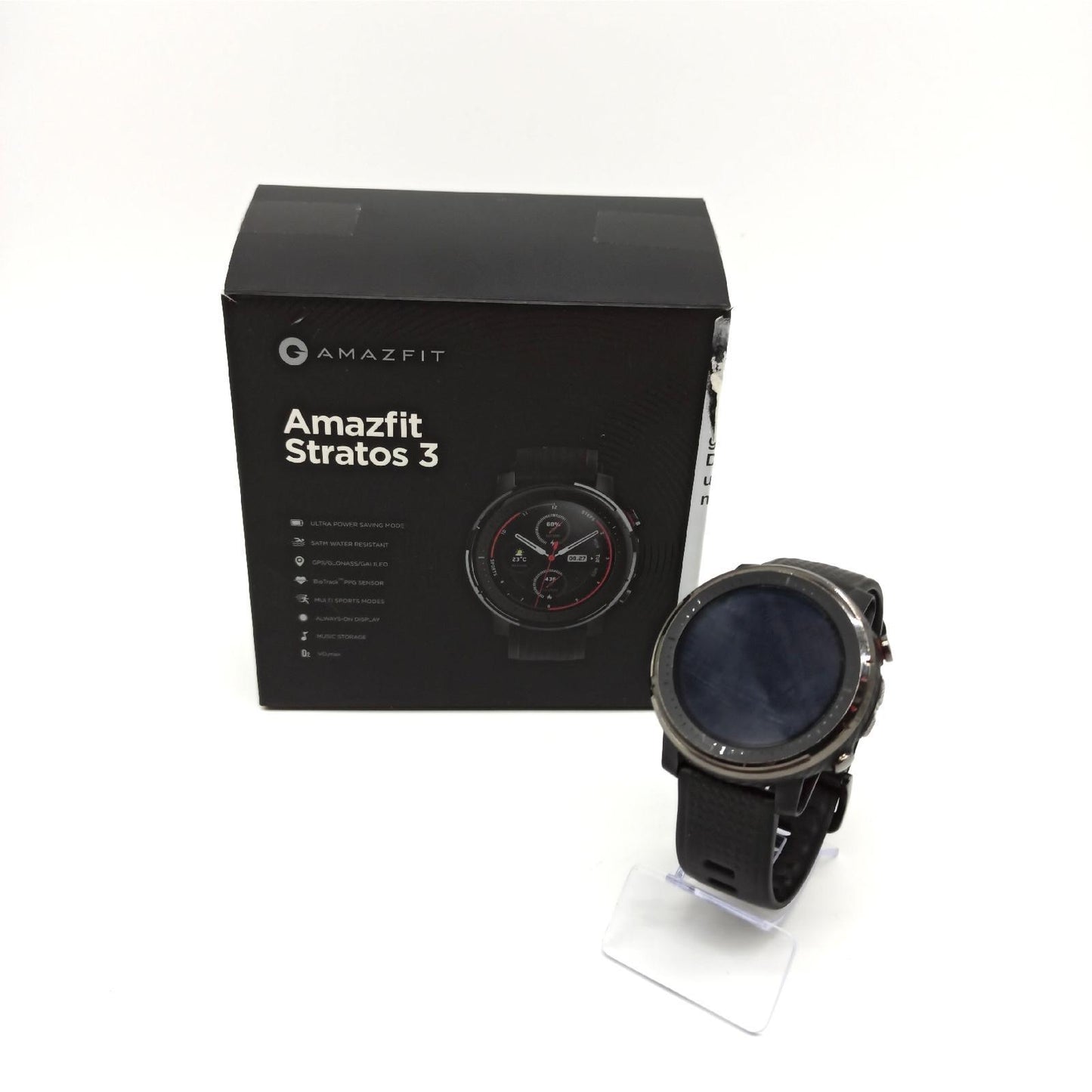 Amazfit Stratos 3 Smartwatch GPS Musikspeicher 19 Sportmodi Display
