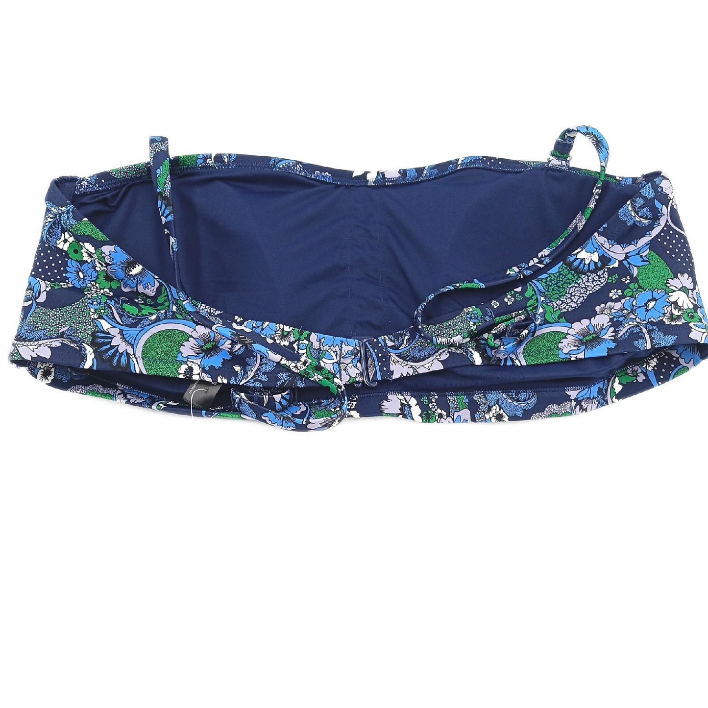 Amazon Essentials Badeoberteil Damenmode Große Größen 3XL Tiefblau Paisley Bademode
