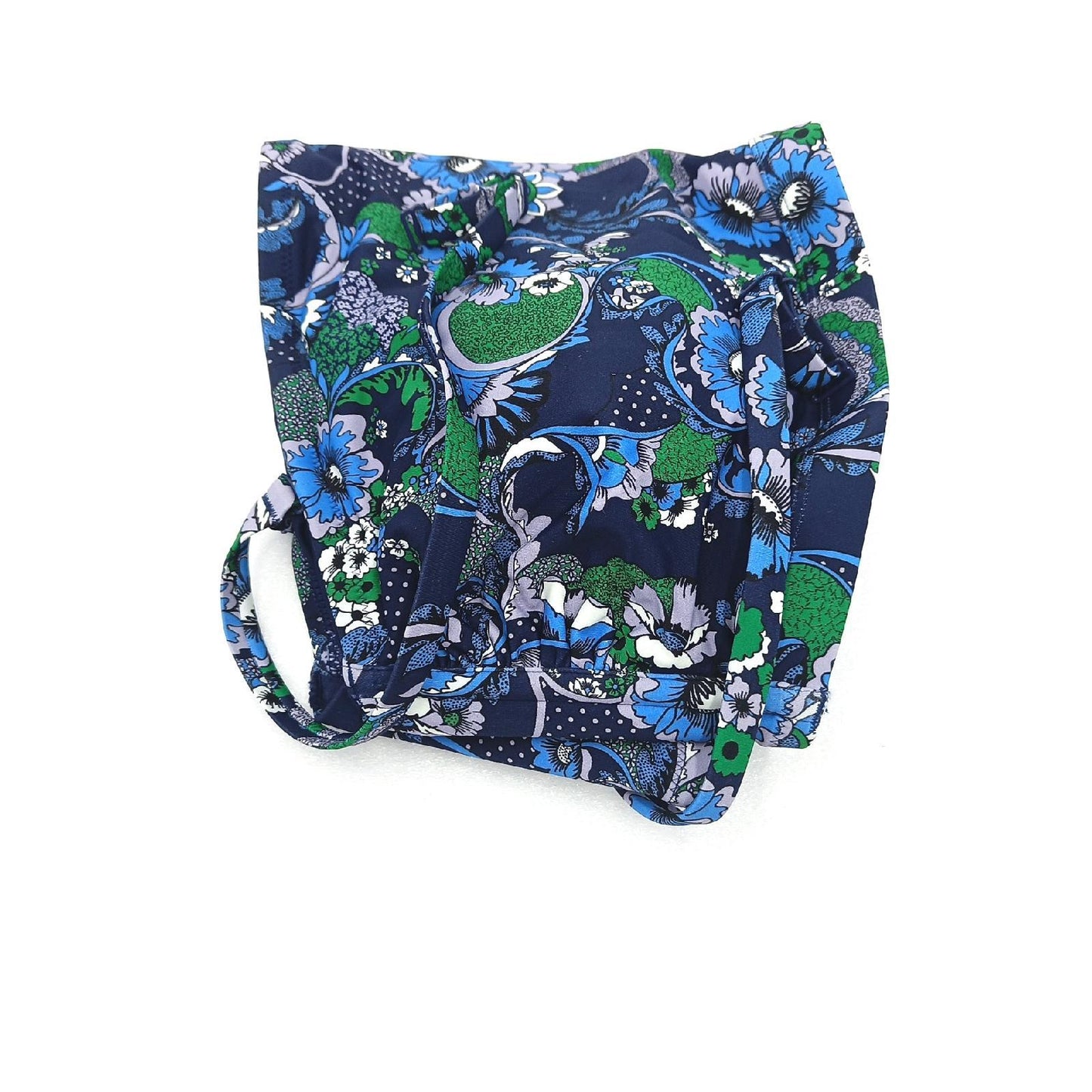Amazon Essentials Badeoberteil Damenmode Große Größen 3XL Tiefblau Paisley Bademode