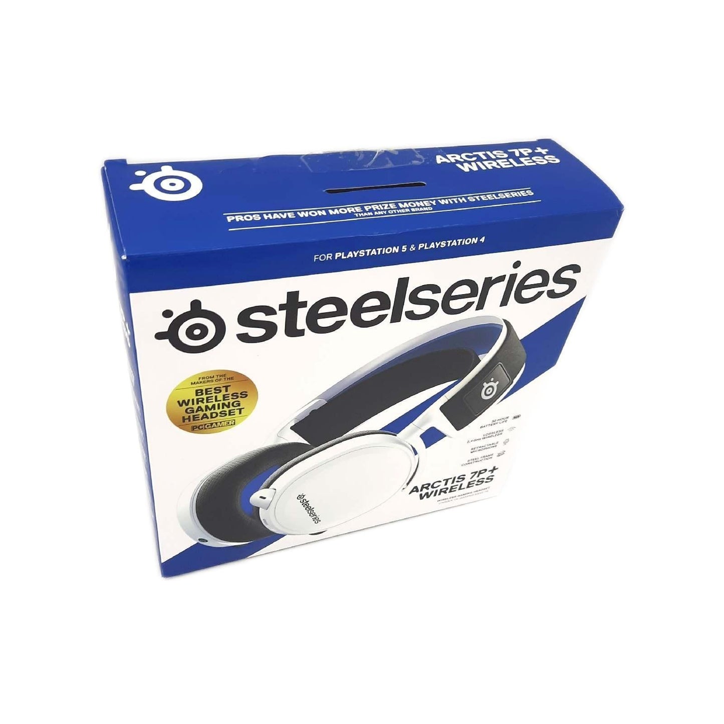 SteelSeries Gaming Headset Kabellos PS5 PS4 PC Mac Android Unvollständig Ohne Ohrpol