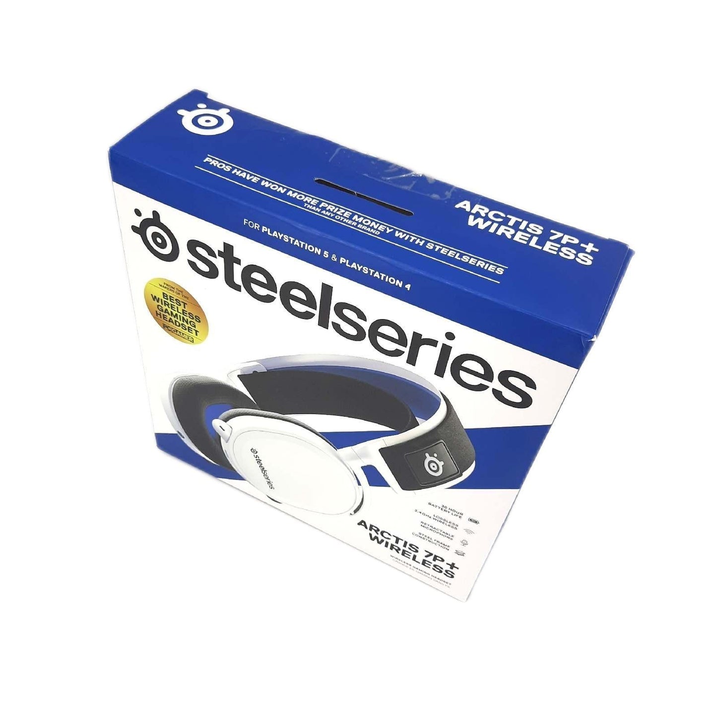 SteelSeries Gaming Headset Kabellos PS5 PS4 PC Mac Android Unvollständig Ohne Ohrpol