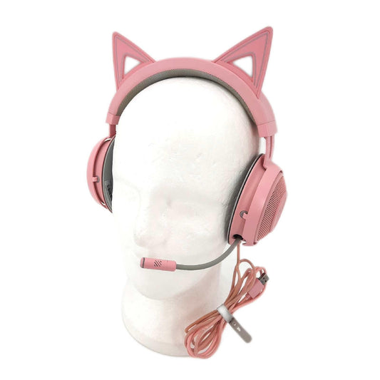 Razer Kraken Kitty Edition Gaming Headset Katze Ohr USB Defekt Aussetzer Gebrauchsspuren