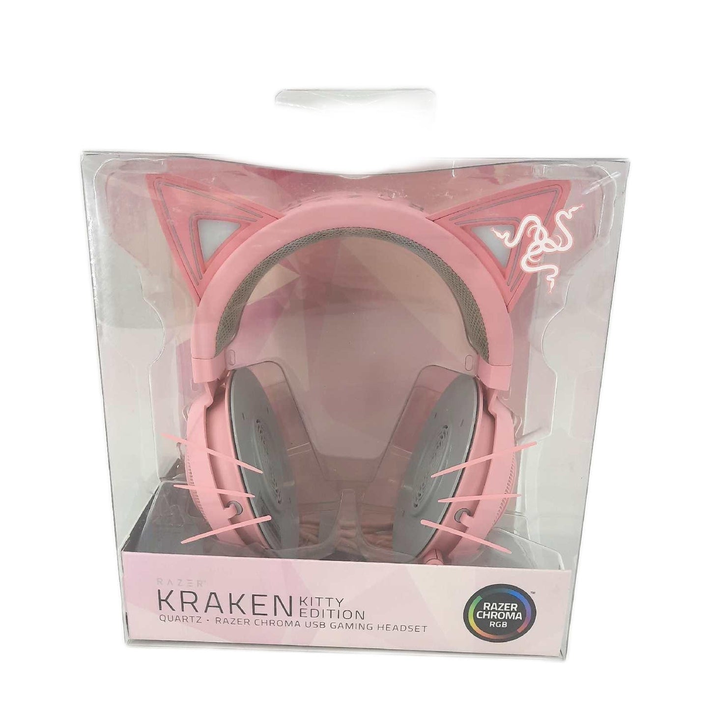 Razer Kraken Kitty Edition Gaming Headset Die Katze Ohr USB Gaming Head - Defekt